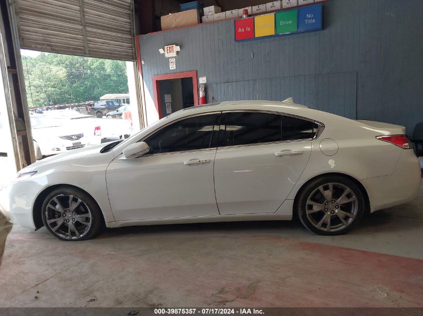 2012 Acura Tl VIN: 19UUA9F79CA011117 Lot: 39875357