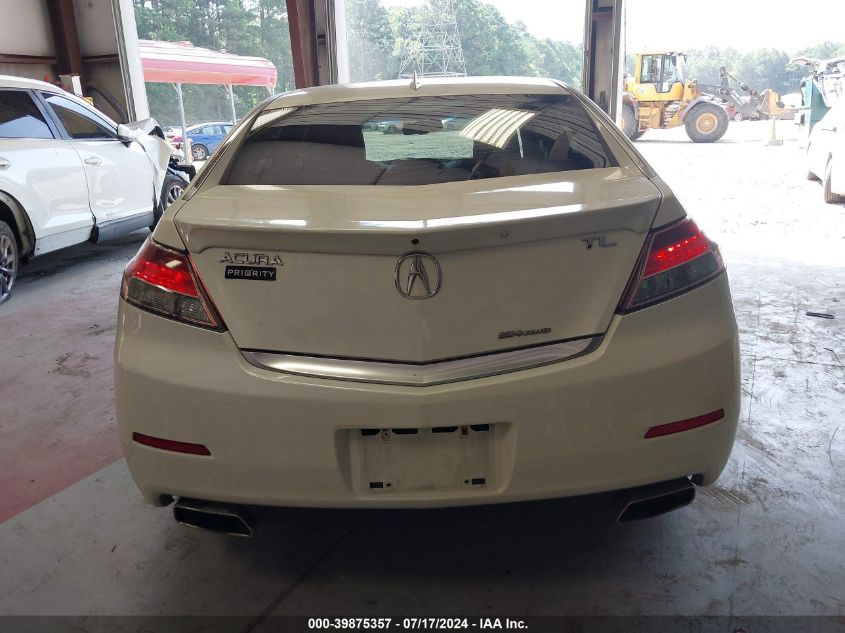 2012 Acura Tl VIN: 19UUA9F79CA011117 Lot: 39875357