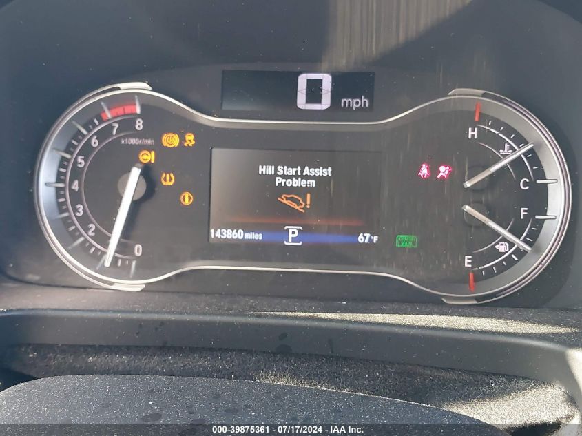 2017 Honda Pilot Exl VIN: 5FNYF6H51HB028925 Lot: 39875361