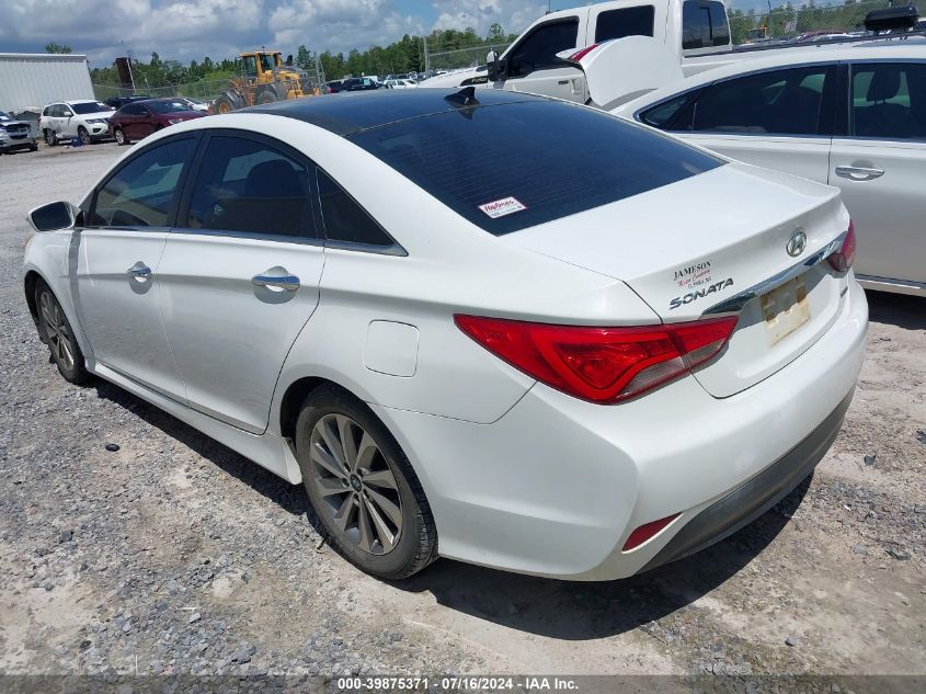 2014 Hyundai Sonata Se/Limited VIN: 5NPEC4ACXEH904669 Lot: 39875371