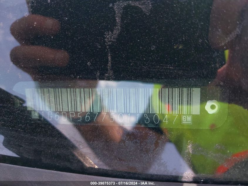 2005 Cadillac Cts Hi Feature V6 VIN: 1G6DP567750113047 Lot: 39875373