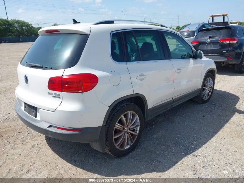 2013 Volkswagen Tiguan Se VIN: WVGBV3AX9DW607469 Lot: 39875379