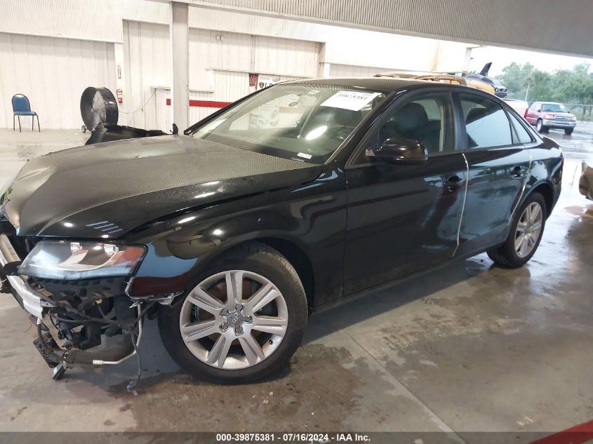 2011 Audi A4 2.0T Premium VIN: WAUAFAFL1BN051732 Lot: 39875381