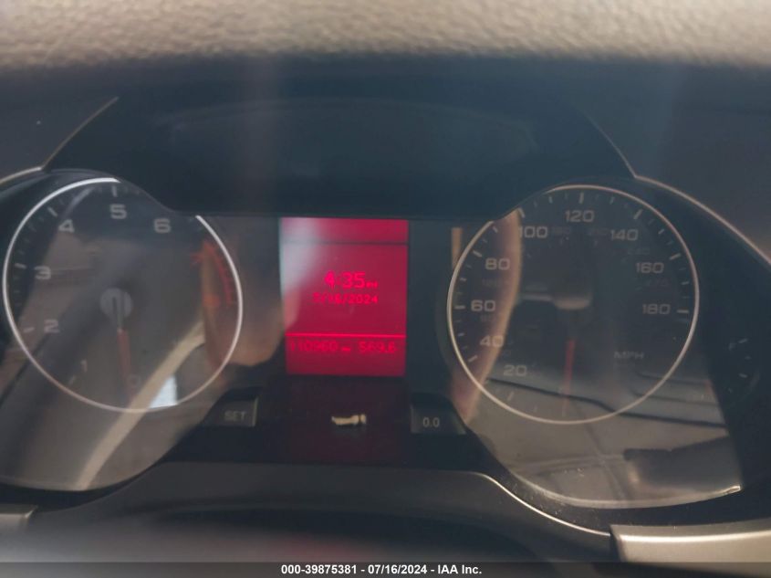 2011 Audi A4 2.0T Premium VIN: WAUAFAFL1BN051732 Lot: 39875381