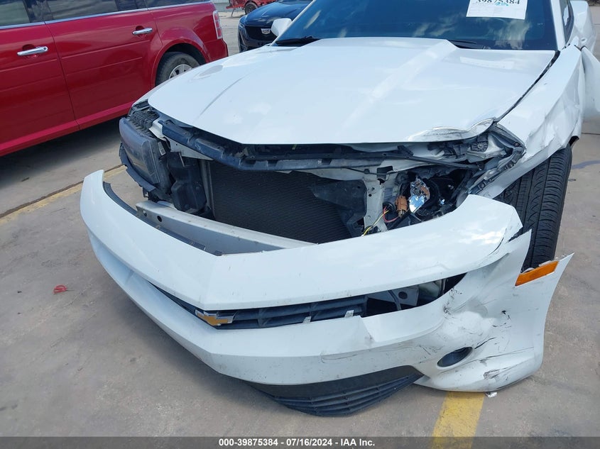 2015 Chevrolet Camaro 2Lt VIN: 2G1FF1E36F9239268 Lot: 39875384