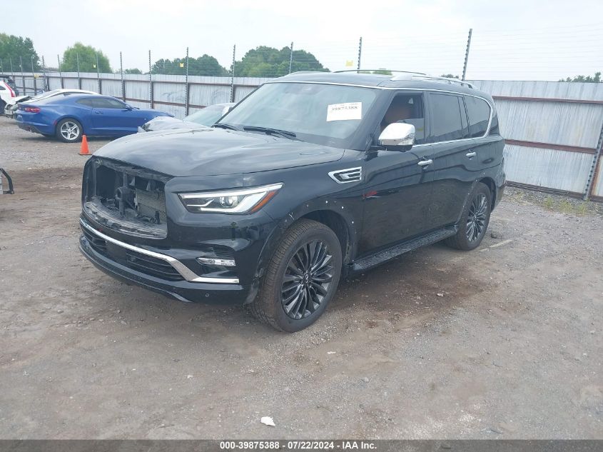 2022 Infiniti Qx80 Sensory VIN: JN8AZ2BFXN9741190 Lot: 39875388