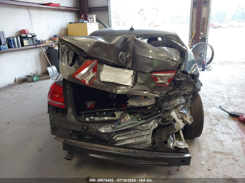 2013 Volkswagen Passat 2.5L Se VIN: 1VWBP7A3XDC111534 Lot: 39875402