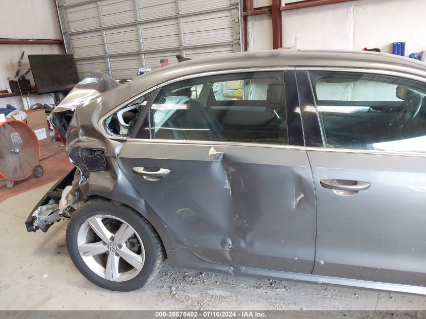 2013 Volkswagen Passat 2.5L Se VIN: 1VWBP7A3XDC111534 Lot: 39875402