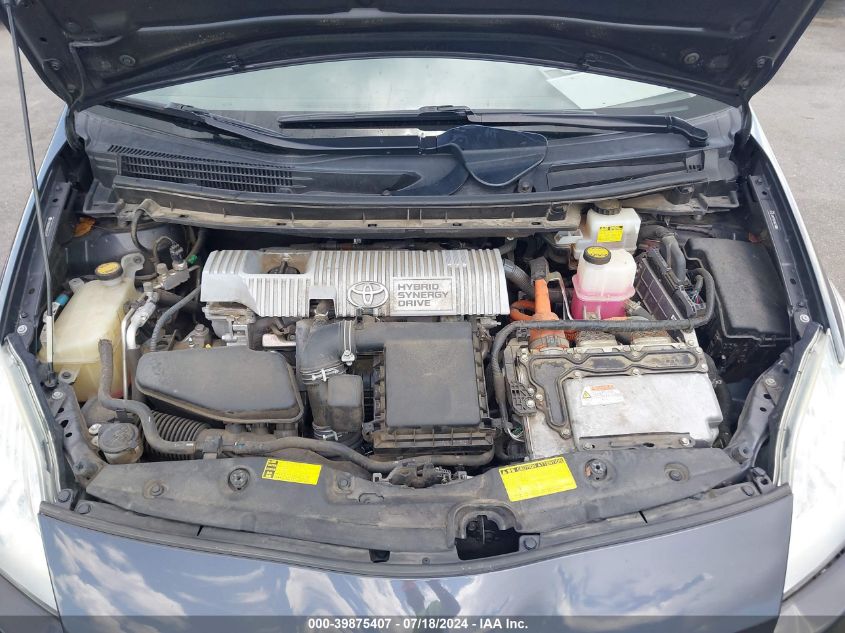 2010 Toyota Prius Ii VIN: JTDKN3DU5A0172731 Lot: 39875407