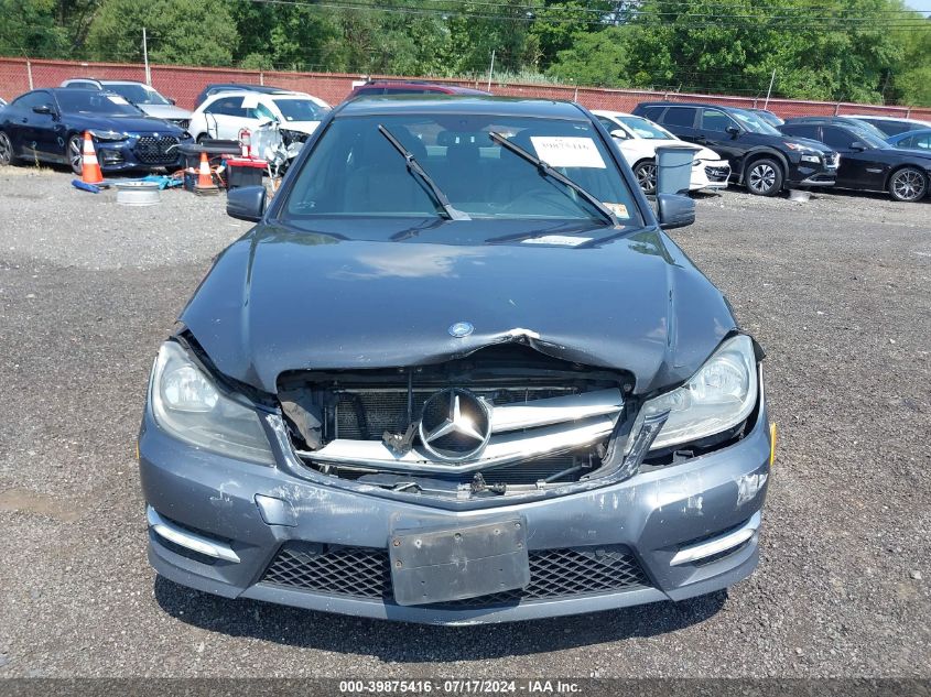 2013 Mercedes-Benz C 300 Luxury 4Matic/Sport 4Matic VIN: WDDGF8AB7DR263444 Lot: 39875416