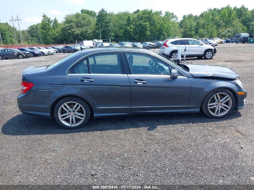 2013 Mercedes-Benz C 300 Luxury 4Matic/Sport 4Matic VIN: WDDGF8AB7DR263444 Lot: 39875416