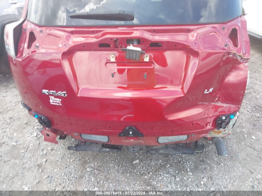 2018 Toyota Rav4 Le VIN: 2T3ZFREV6JW516780 Lot: 39875419