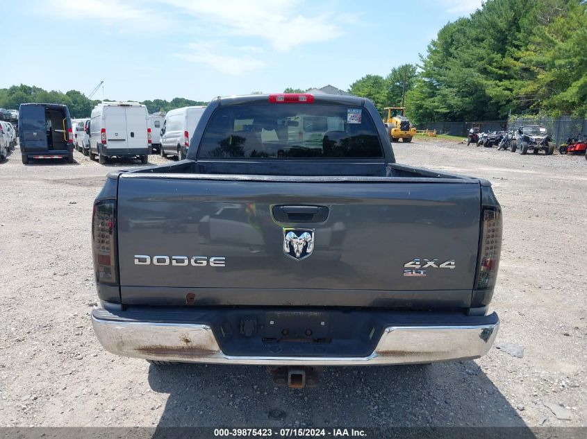 2003 Dodge Ram 1500 Slt/Laramie/St VIN: 1D7HU18D73S310374 Lot: 39875423