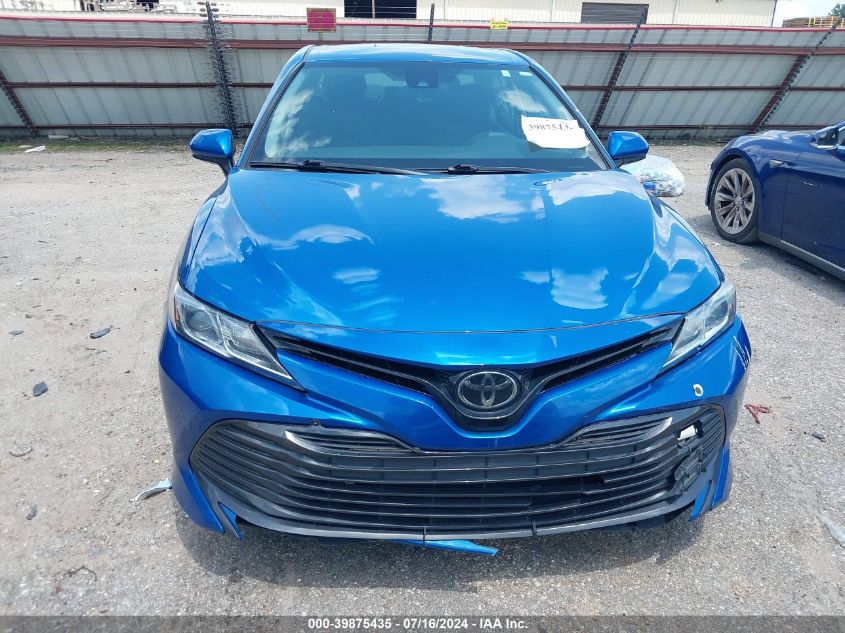 2020 Toyota Camry Le VIN: 4T1C11AK6LU339726 Lot: 39875435