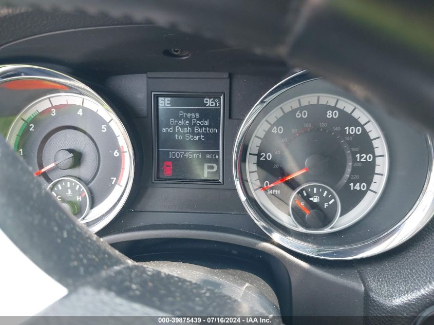 2011 Dodge Durango Crew VIN: 1D4SE4GT1BC705184 Lot: 39875439