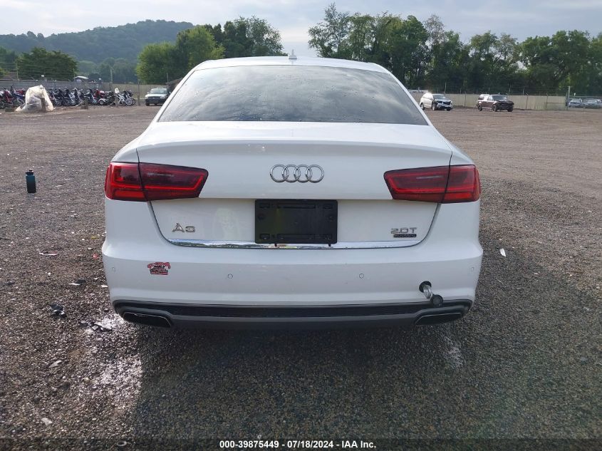 2016 Audi A6 2.0T Premium Plus VIN: WAUGFAFC6GN009588 Lot: 39875449