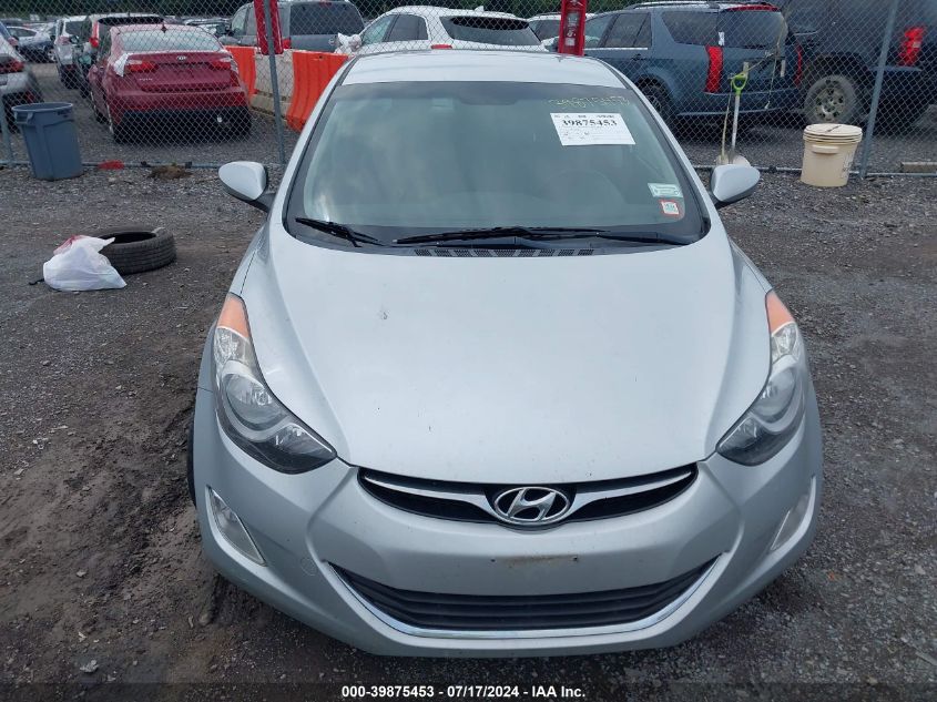 2013 Hyundai Elantra Gls VIN: 5NPDH4AEXDH226440 Lot: 39875453