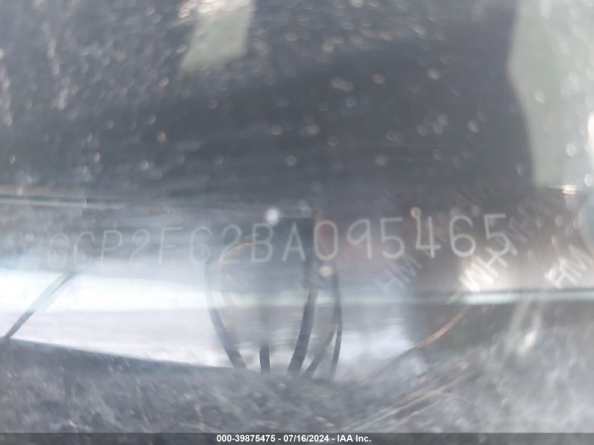 2011 Honda Accord 2.4 Se VIN: 1HGCP2F62BA095465 Lot: 39875475