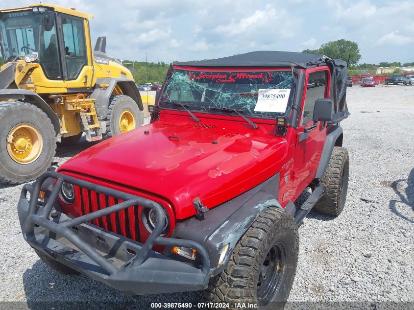 2000 Jeep Wrangler Sport VIN: 1J4FA49S5YP717557 Lot: 39875490