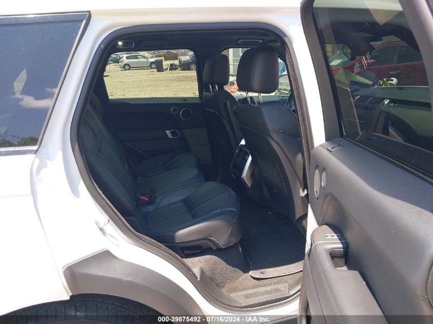 2016 Land Rover Range Rover Sport 3.0L V6 Turbocharged Diesel Se Td6 VIN: SALWG2KF0GA103645 Lot: 39875492