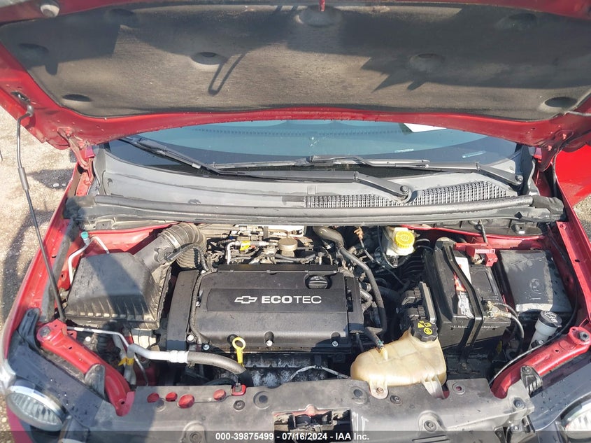 2012 Chevrolet Sonic 2Lt VIN: 1G1JC6SH3C4149459 Lot: 39875499