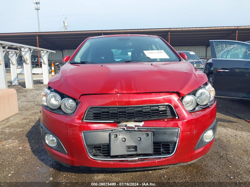2012 Chevrolet Sonic 2Lt VIN: 1G1JC6SH3C4149459 Lot: 39875499