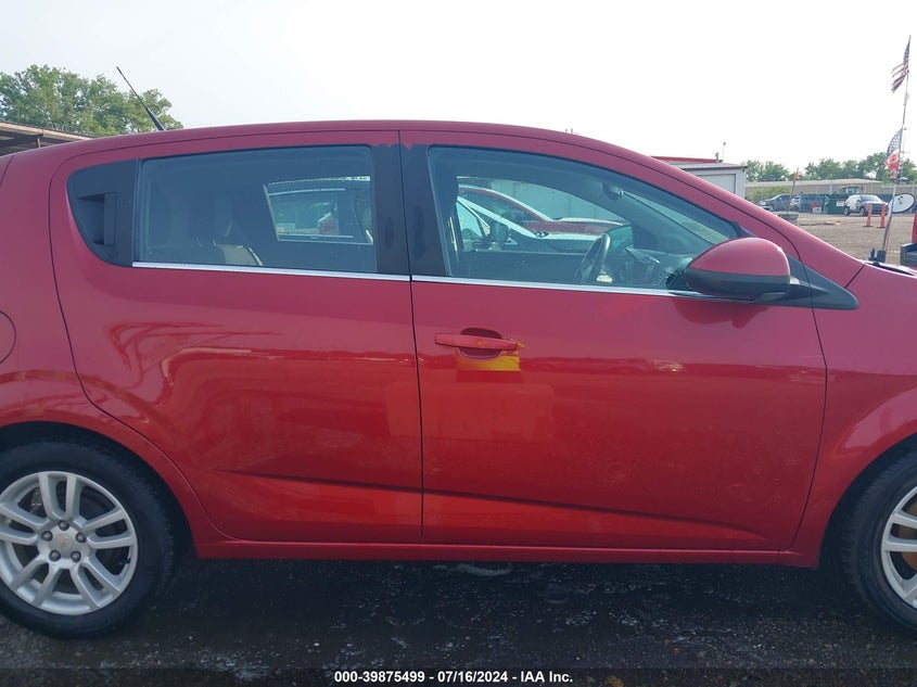 2012 Chevrolet Sonic 2Lt VIN: 1G1JC6SH3C4149459 Lot: 39875499