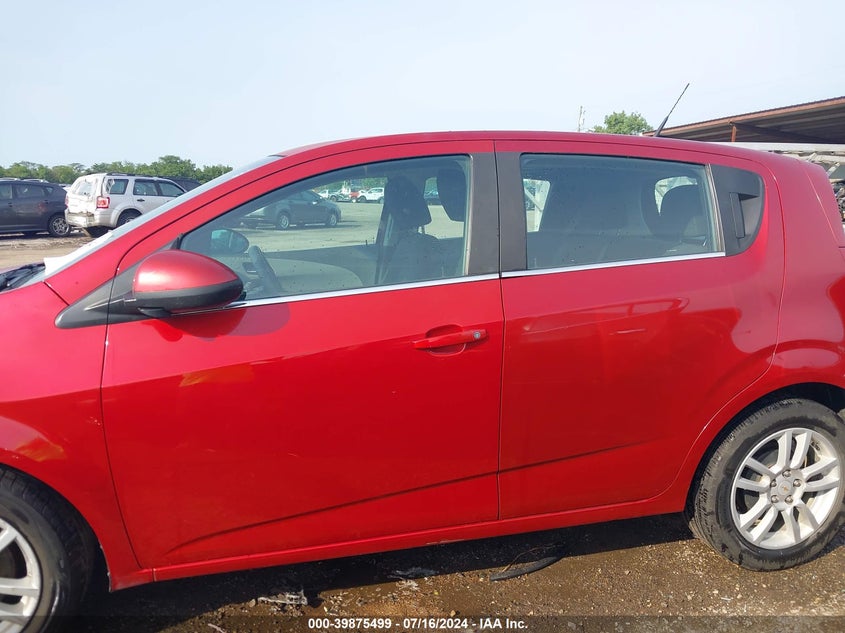 2012 Chevrolet Sonic 2Lt VIN: 1G1JC6SH3C4149459 Lot: 39875499