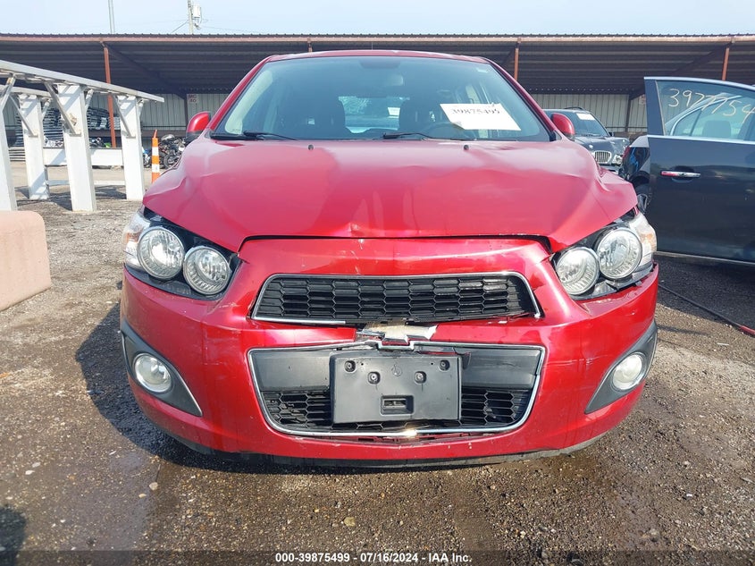 2012 Chevrolet Sonic 2Lt VIN: 1G1JC6SH3C4149459 Lot: 39875499