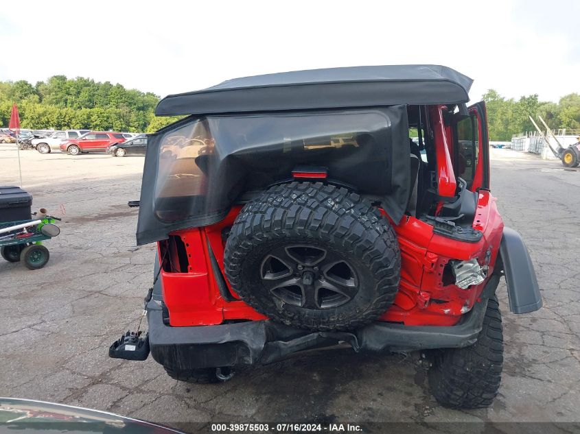 2018 Jeep Wrangler Unlimited Sport S 4X4 VIN: 1C4HJXDG5JW163127 Lot: 39875503