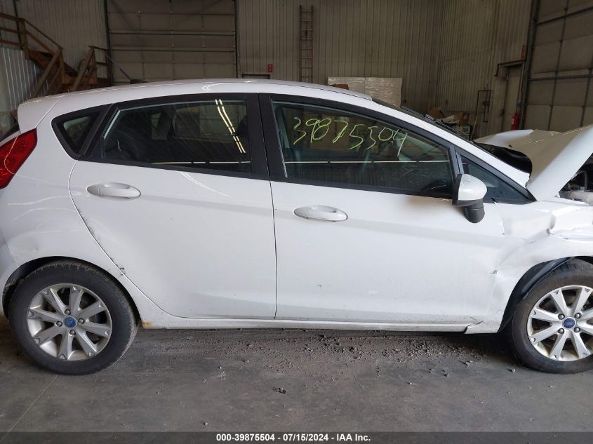 2012 Ford Fiesta Se VIN: 3FADP4EJ7CM112548 Lot: 39875504