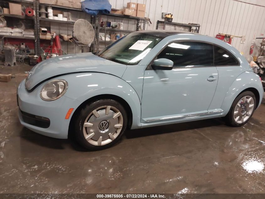 2013 Volkswagen Beetle 2.5L VIN: 3VWJX7AT5DM600336 Lot: 39875505