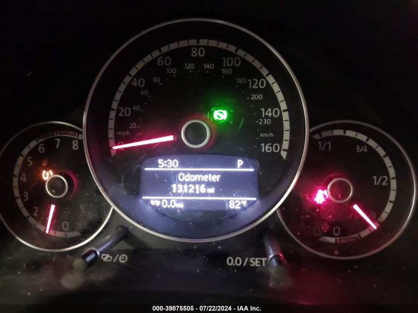 2013 Volkswagen Beetle 2.5L VIN: 3VWJX7AT5DM600336 Lot: 39875505