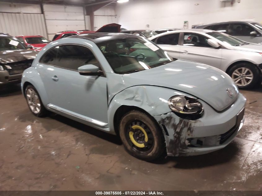 2013 Volkswagen Beetle 2.5L VIN: 3VWJX7AT5DM600336 Lot: 39875505