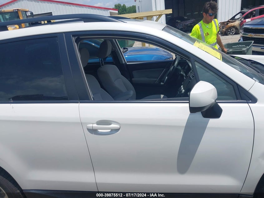 2018 Subaru Forester 2.5I Premium VIN: JF2SJAGC8JH575852 Lot: 39875512