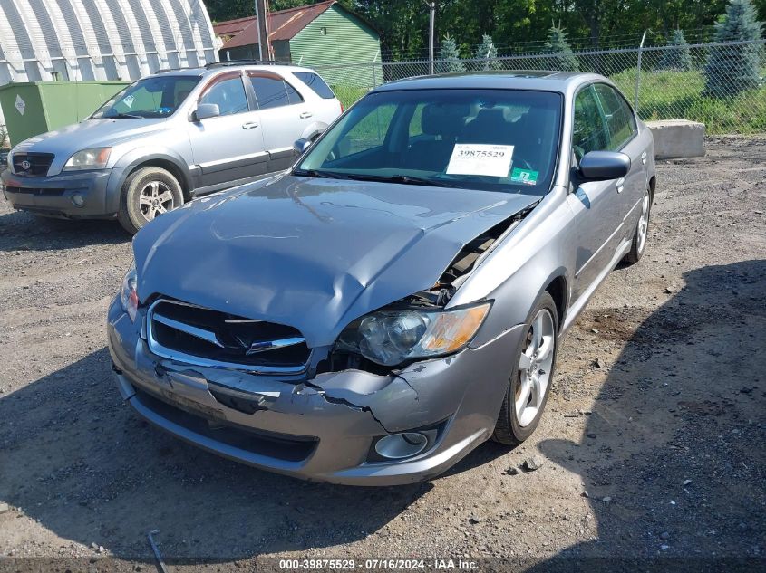 2008 Subaru Legacy 2.5I Limited VIN: 4S3BL626587208334 Lot: 39875529