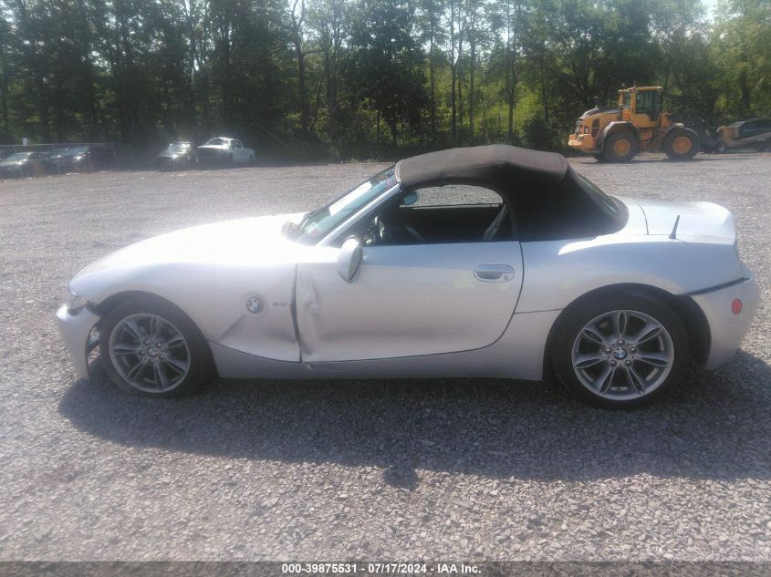 2003 BMW Z4 3.0I VIN: 4USBT53403LU03968 Lot: 39875531