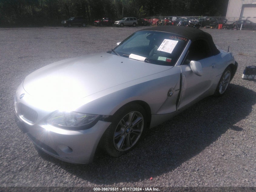 2003 BMW Z4 3.0I VIN: 4USBT53403LU03968 Lot: 39875531