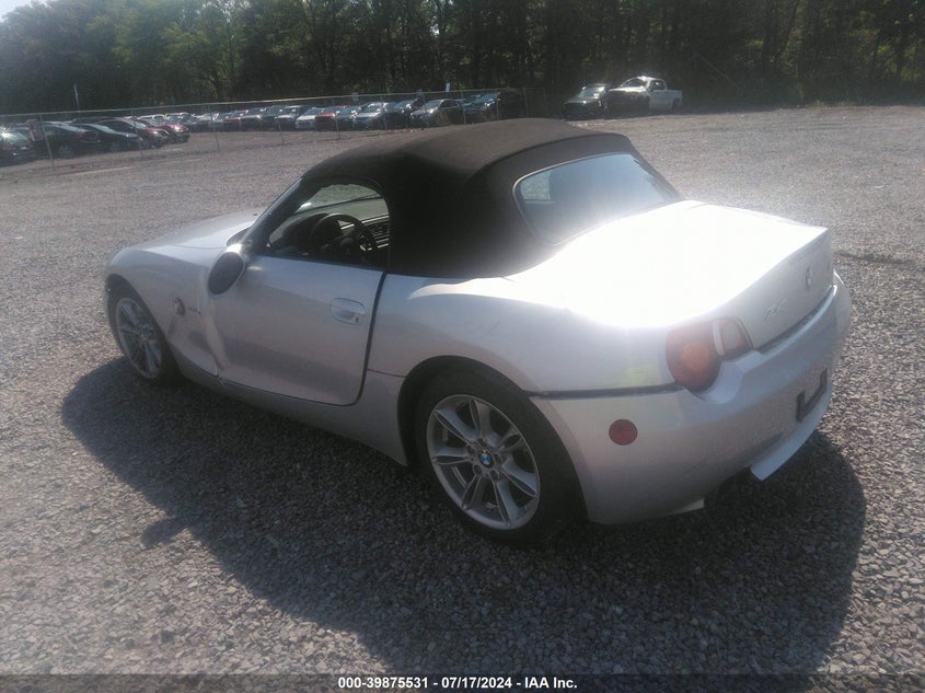 2003 BMW Z4 3.0I VIN: 4USBT53403LU03968 Lot: 39875531