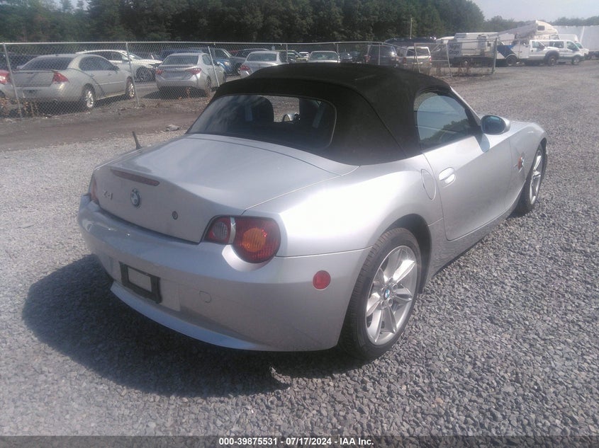 2003 BMW Z4 3.0I VIN: 4USBT53403LU03968 Lot: 39875531