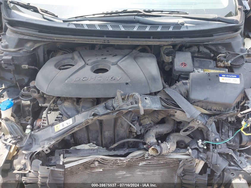 2012 Hyundai Elantra Gls (Ulsan Plant) VIN: KMHDH4AE8CU270372 Lot: 39875537