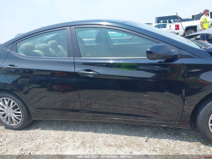 2012 Hyundai Elantra Gls (Ulsan Plant) VIN: KMHDH4AE8CU270372 Lot: 39875537