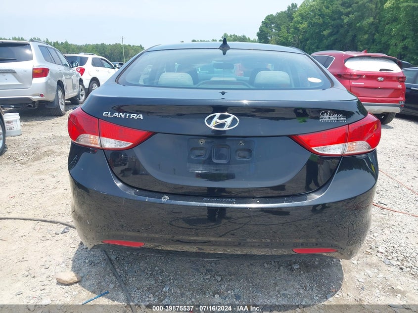 2012 Hyundai Elantra Gls (Ulsan Plant) VIN: KMHDH4AE8CU270372 Lot: 39875537