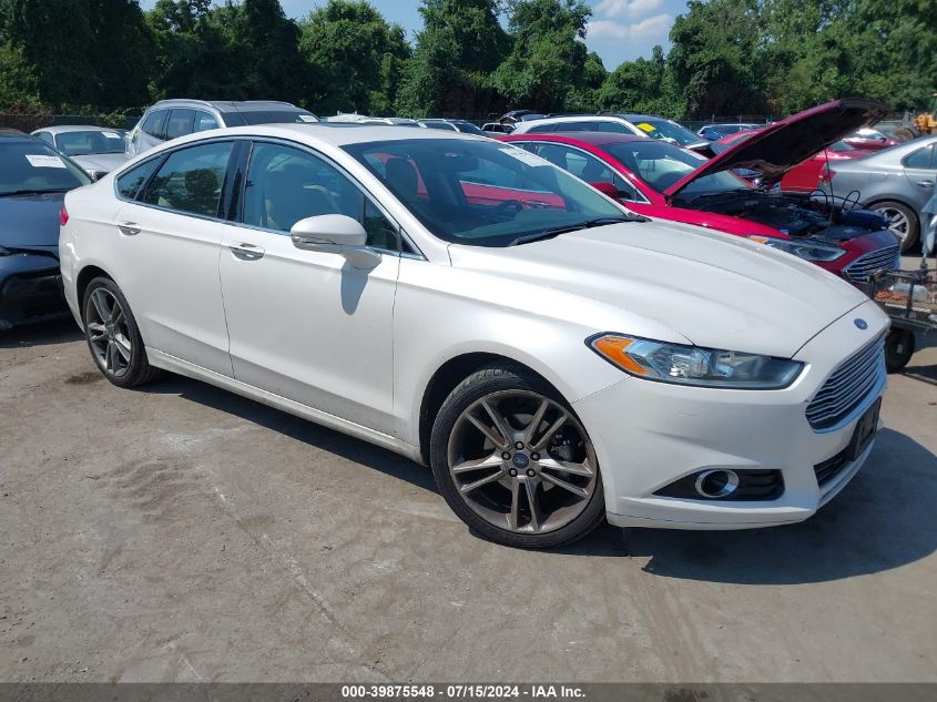 2015 Ford Fusion Titanium VIN: 3FA6P0K9XFR142047 Lot: 39875548