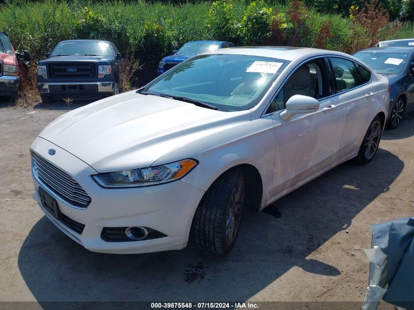 2015 Ford Fusion Titanium VIN: 3FA6P0K9XFR142047 Lot: 39875548