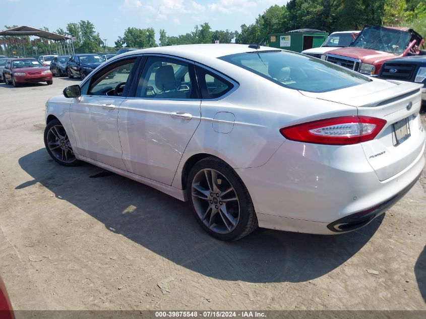 2015 Ford Fusion Titanium VIN: 3FA6P0K9XFR142047 Lot: 39875548