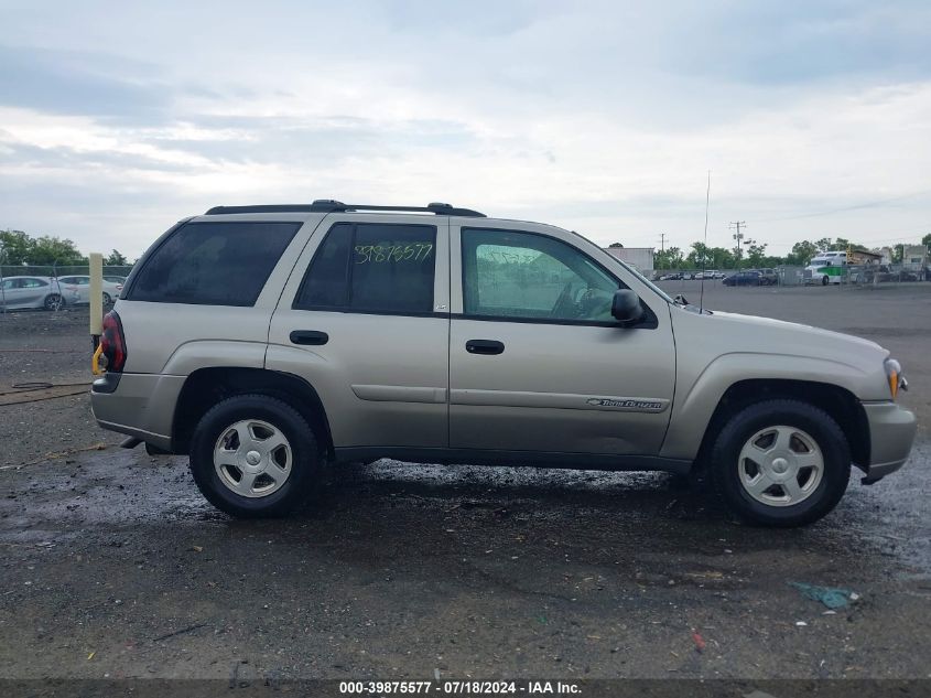 2002 Chevrolet Trailblazer VIN: 1GNDT13S222248373 Lot: 39875577