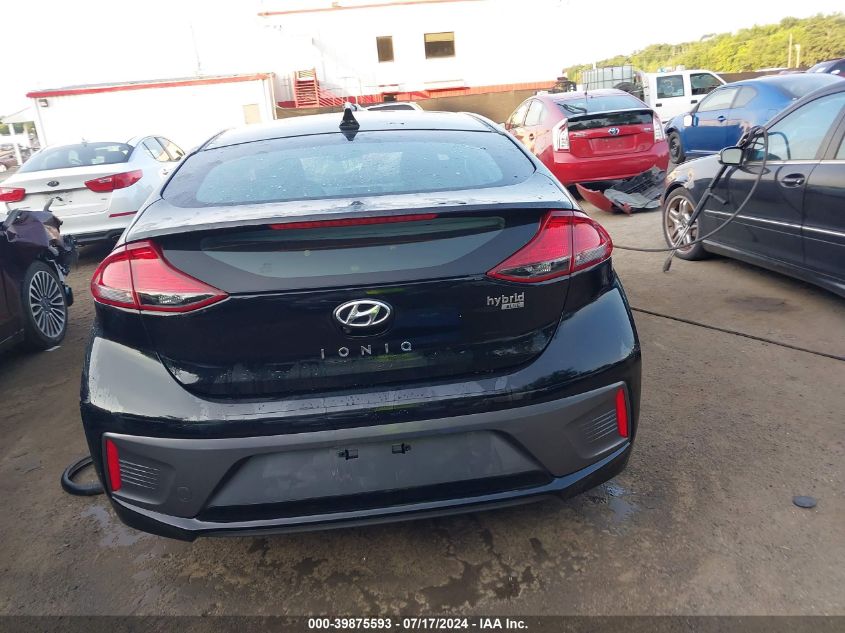 2020 Hyundai Ioniq Hybrid Blue VIN: KMHC65LC7LU231632 Lot: 39875593