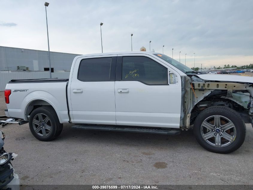 2018 Ford F-150 Lariat VIN: 1FTEW1C56JKC23151 Lot: 39875599