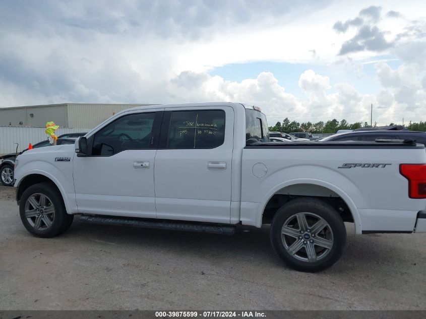 2018 Ford F-150 Lariat VIN: 1FTEW1C56JKC23151 Lot: 39875599